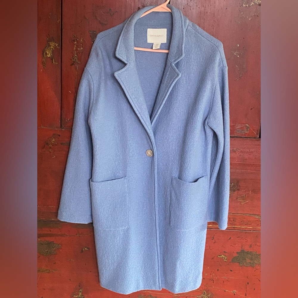 NWOT Cynthia Rowley Wool Blend Coat